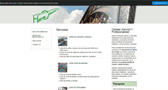 Desktop Screenshot of hierroscolmenar.com